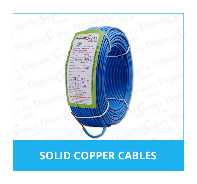 Solid Copper Cables Manufacturer in Delhi India